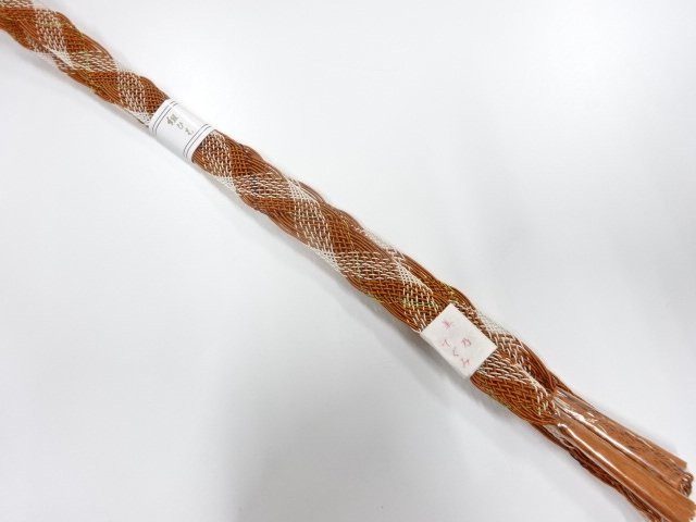 大特価品　未使用品　正絹　夏手組帯締め